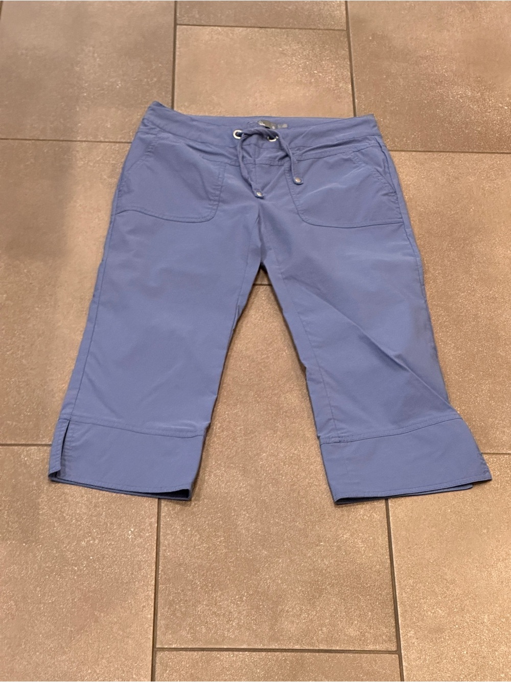 Prana Women Size S Crop Pants Drawstring Tie - Ultra Comfortable Activewear